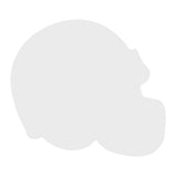 Helmet Shaped Microfiber Cleaning Cloth (Q656511)