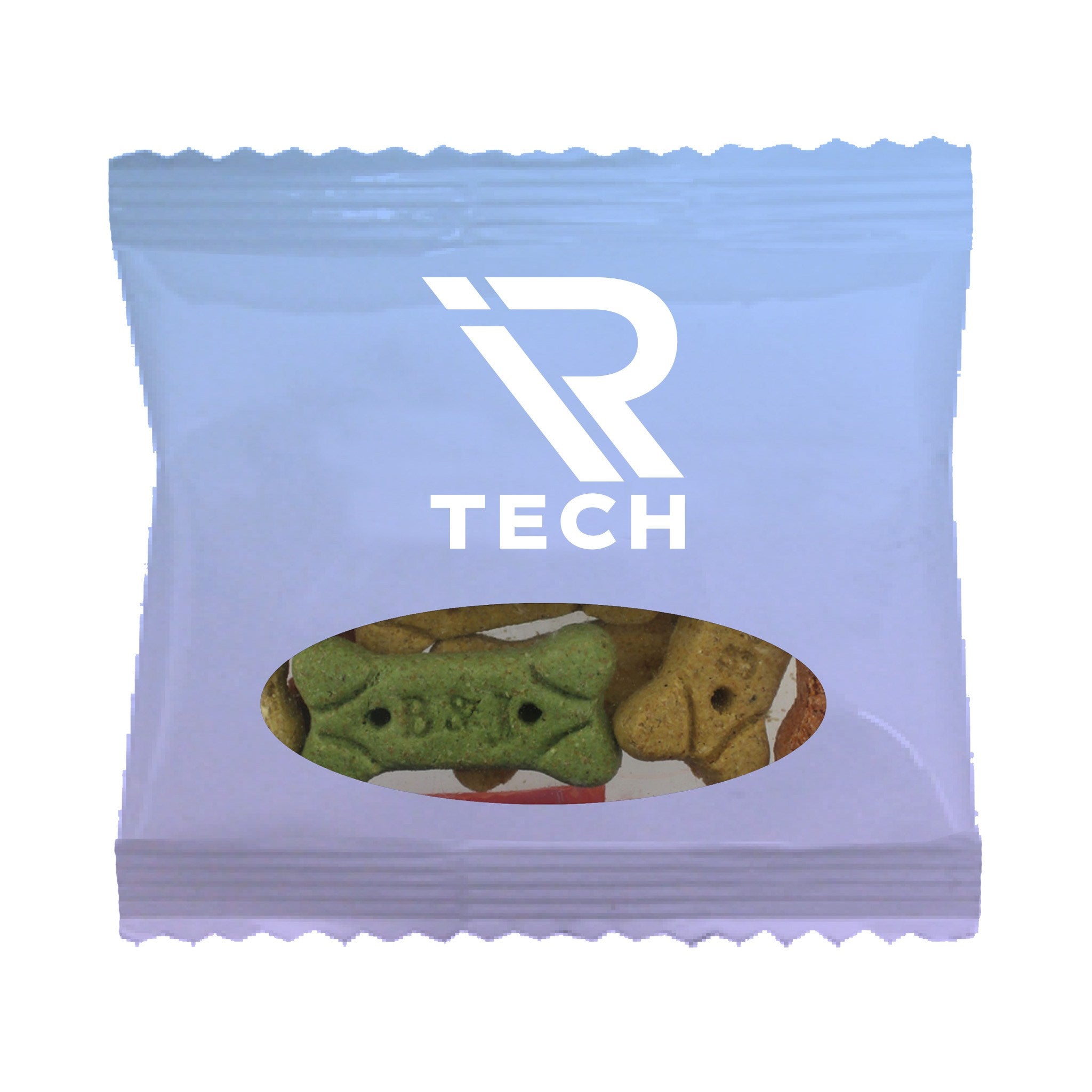 Zagasnacks™ A6 Snack Pack Bags With Dog Bones  Imprinted with Logo (Q656711)