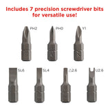 Best Buddy Tools® Mini 7- in-1 Precision Screwdriver Tool (Q657532)