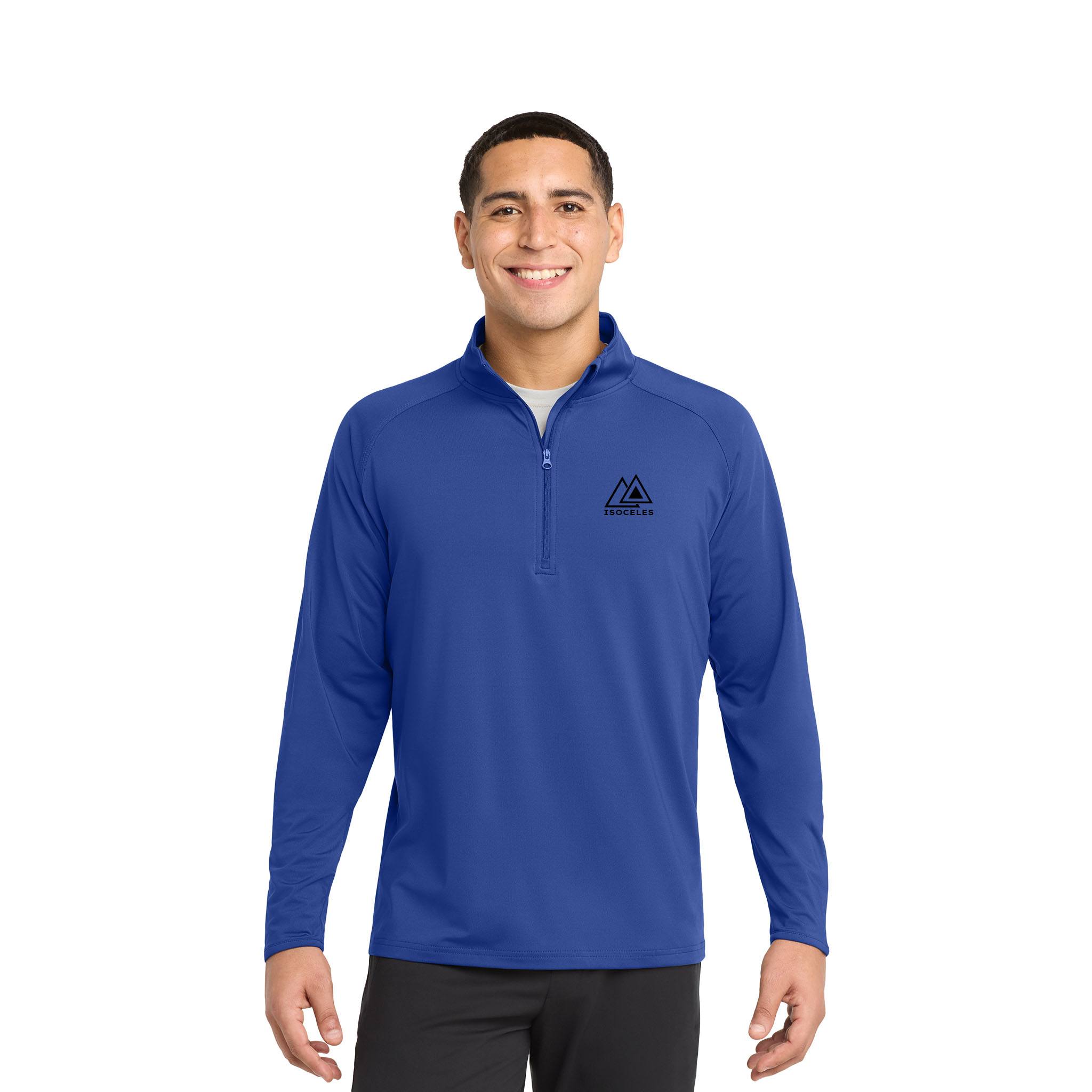 Sport-Tek® Tall Sport-Wick® Stretch 1/4-Zip Pullover  Imprinted with Logo (Q657922)