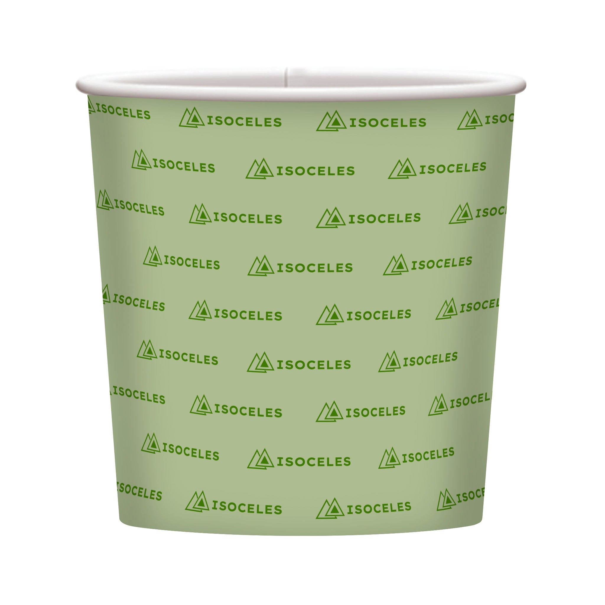 32 Oz. 3Q Recycled Paper Container-Double Poly  Imprinted with Logo (Q658222)