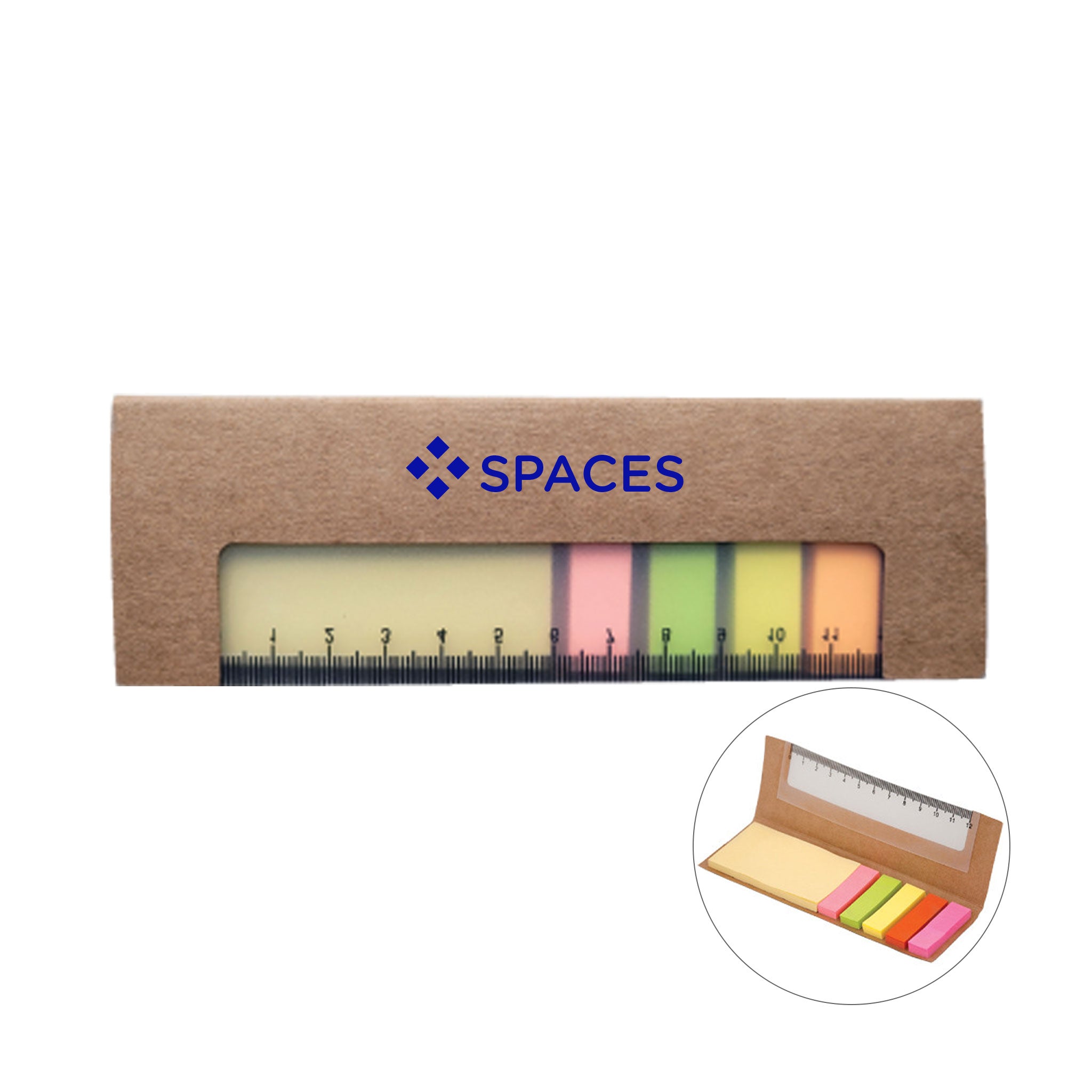300 Sticky Notes With Ruler (Q659622)