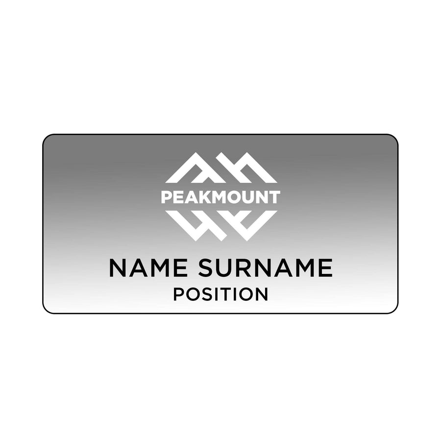 Value Reusable Name Badge: 3.03 x 1.53 Inch (Q660022)