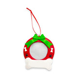 Wreath Picture Frame Ornament (Q660222)