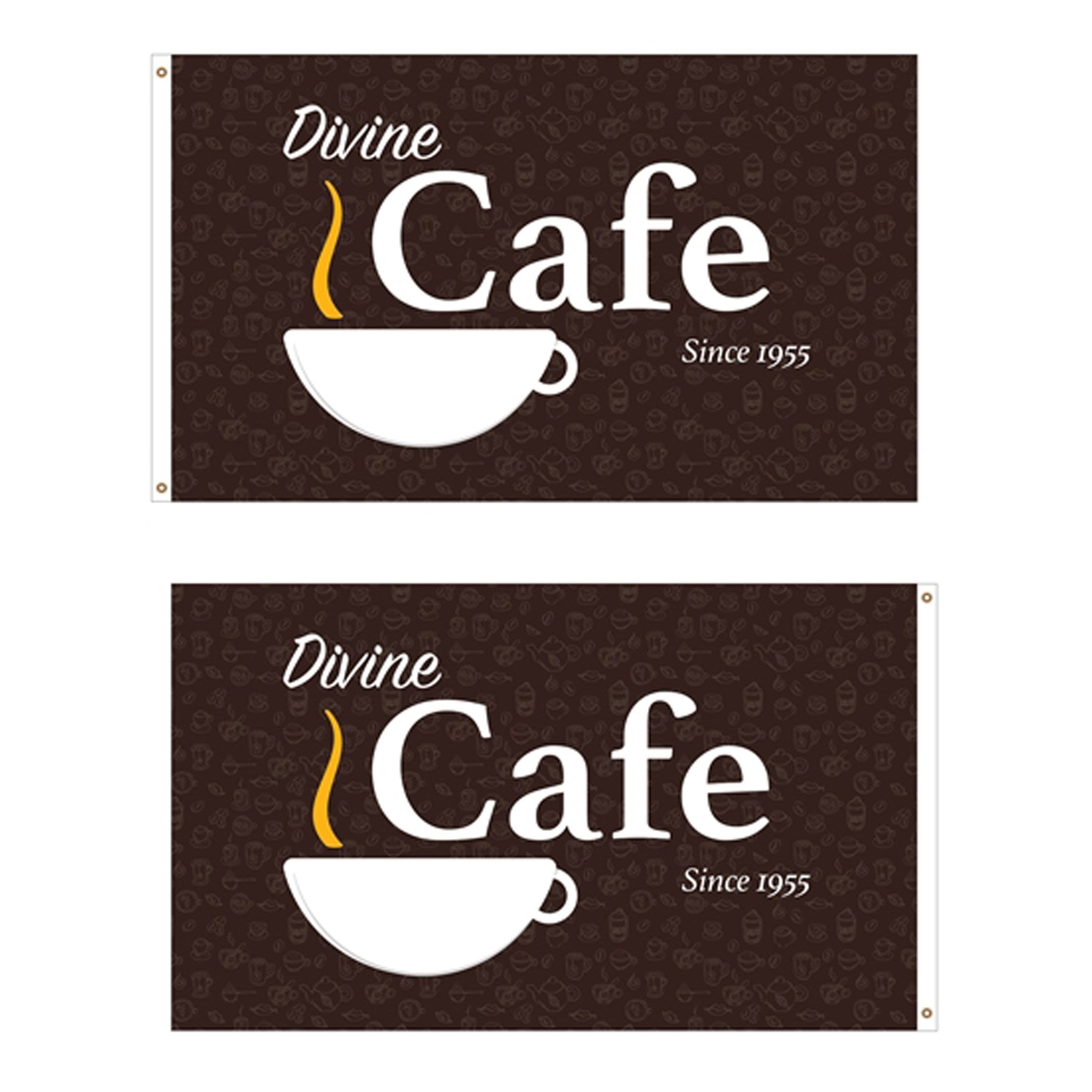 3 x 5 Ft. DisplaySplash Flag - Double Sided  Imprinted with Logo (Q661722)
