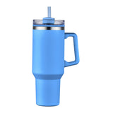 40 Oz. Double Wall Tumbler With Handle And Straw (Q661822)
