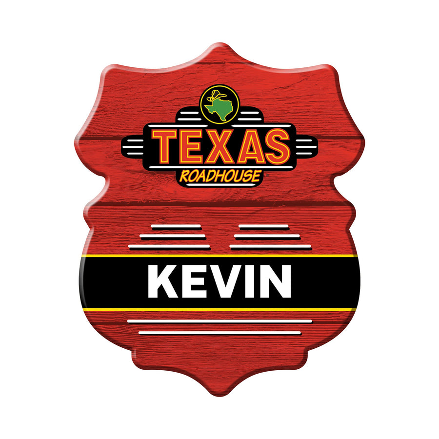 2.1 x 1.8 Inch Shield Name Badge (Q662532)