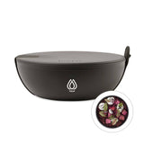 W&P Porter Plastic Bowl - Charcoal  Imprinted with Logo (Q662622)
