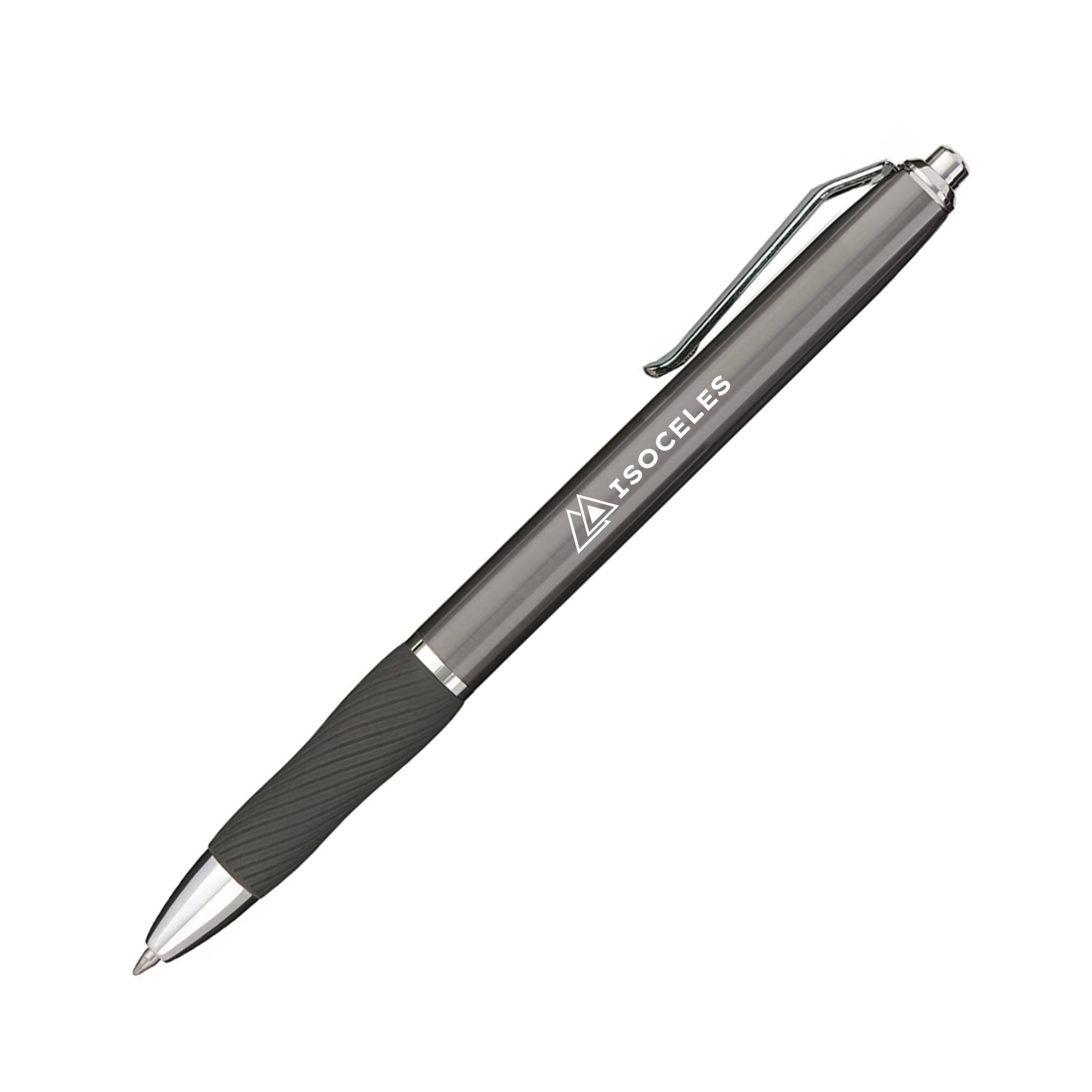 Sharpie® S-Gel Metal Gunmetal Barrel - Gun Metal  Imprinted with Logo (Q663622)