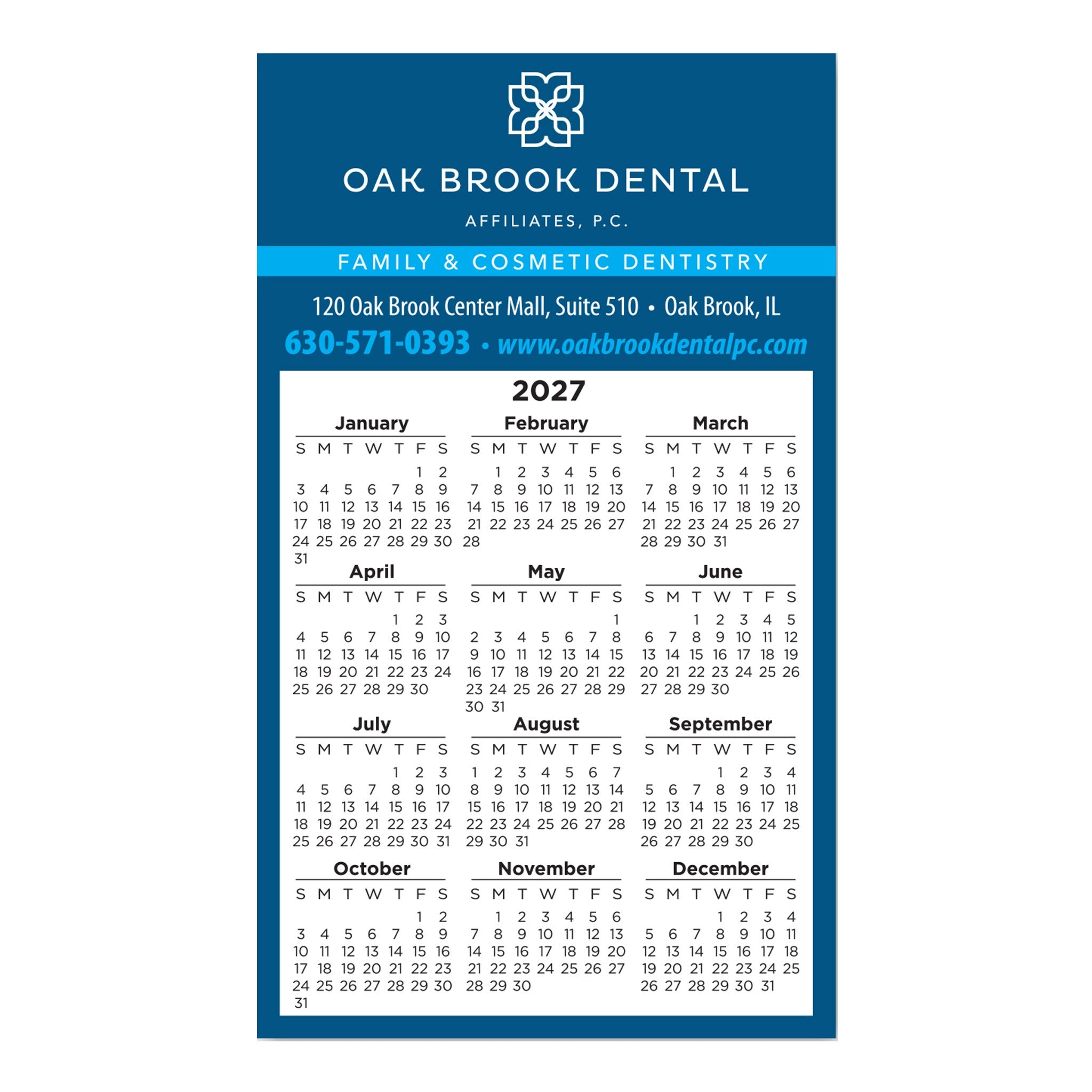 Calendar Square Corner Magnets  Imprinted with Logo (Q664711)