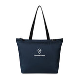 Renew rPET Tote - Black  Imprinted with Logo (Q664822)