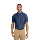 Port & Co™ Short Sleeve Value Denim Shirt (Q665432)
