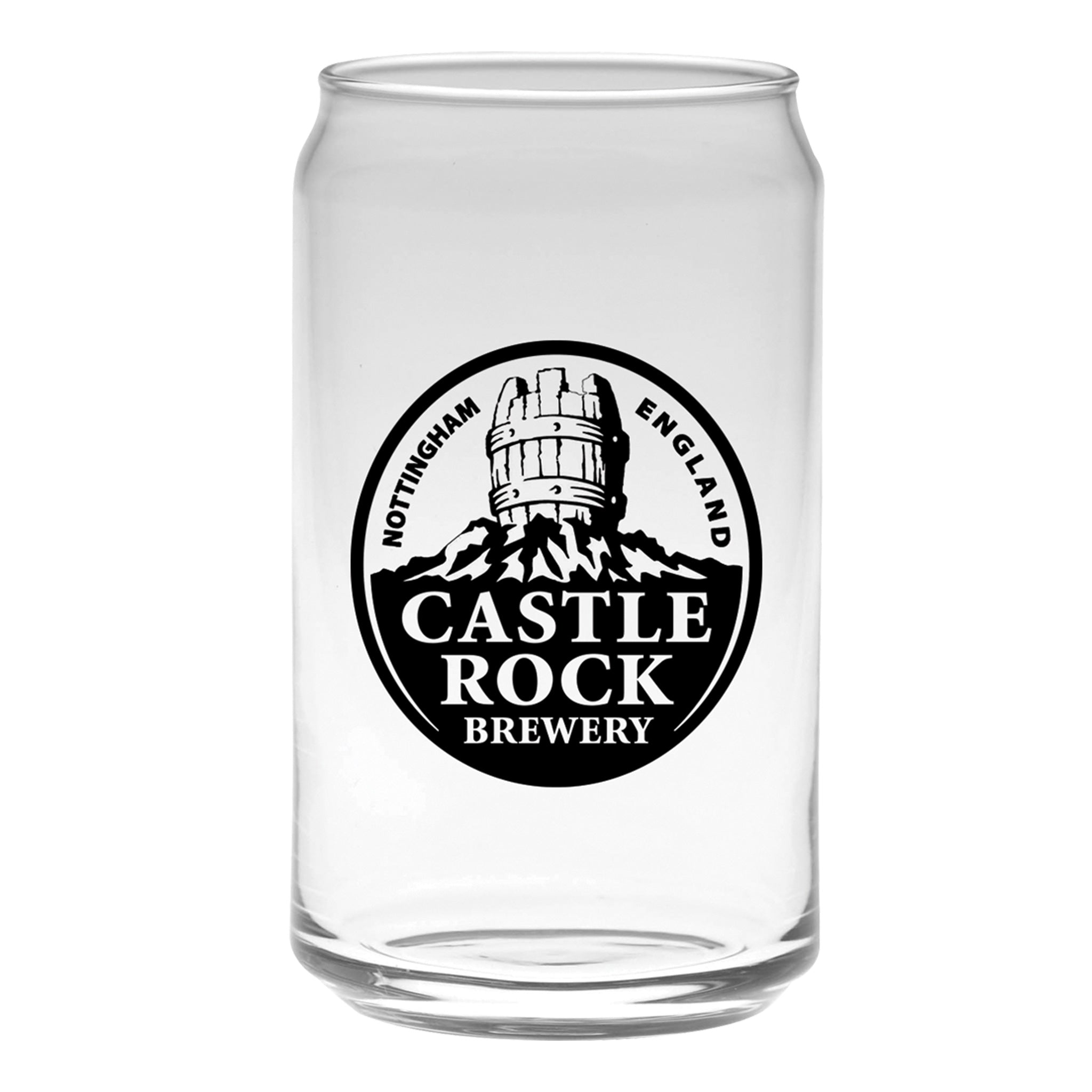 16 Oz. Soda Can Glass  Imprinted with Logo (Q665532)