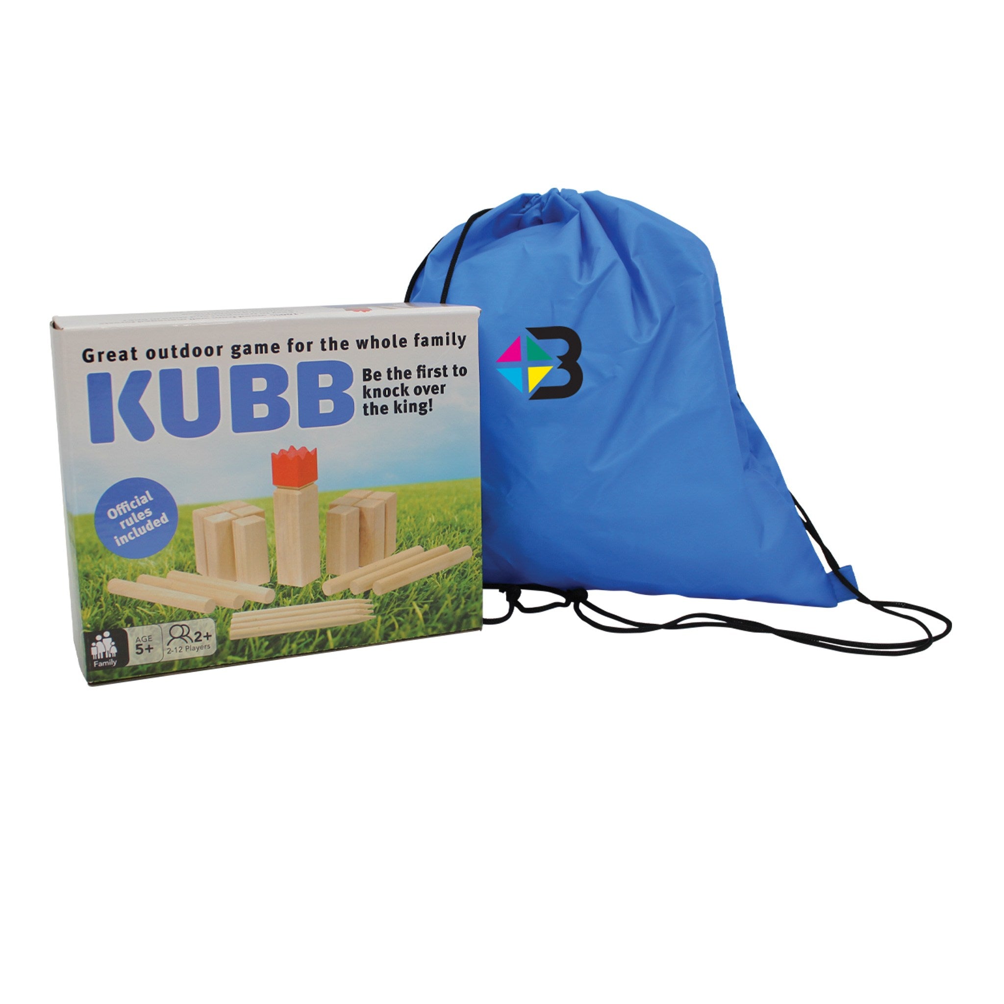 Kubb Game Full Color Digital  Imprinted with Logo (Q665922)