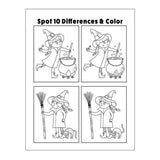 Halloween Large Coloring Book (Q666022)
