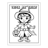Halloween Large Coloring Book (Q666022)