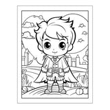 Halloween Large Coloring Book (Q666022)