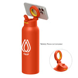 32 Oz. RINGO Pro Water Bottle with Magnetic Booster Ring - Orange (Q666532)