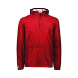 Holloway Men's Range Hooded Packable Quarter-Zip Jacket (Q667222)