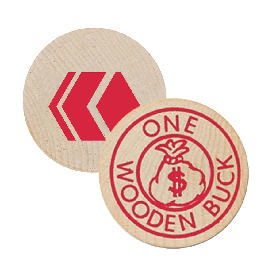 One Wooden Buck Nickels (Q668411)