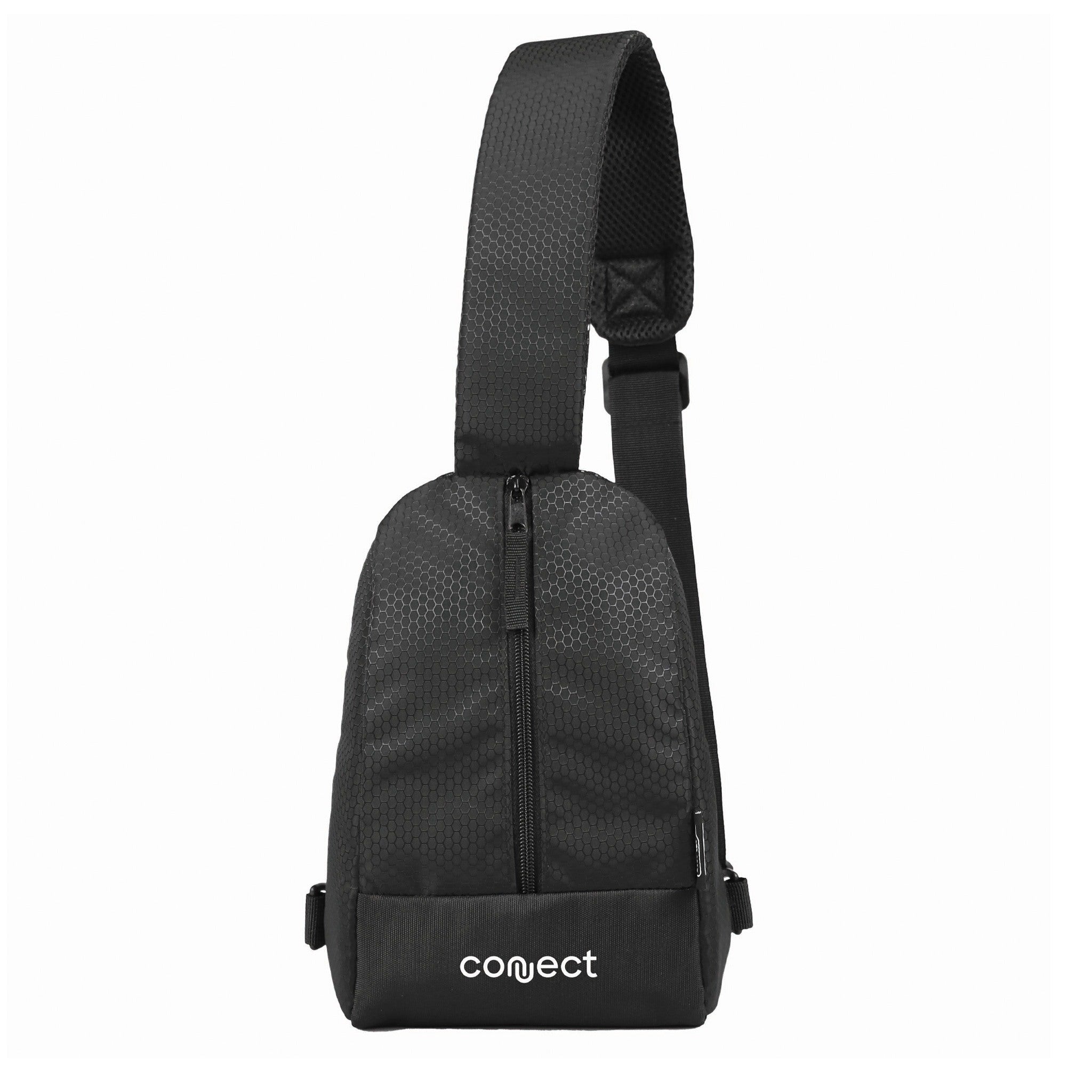 RPET Essentials Crossbody Bag With Adjustable Strap  Imprinted with Logo (Q669022)