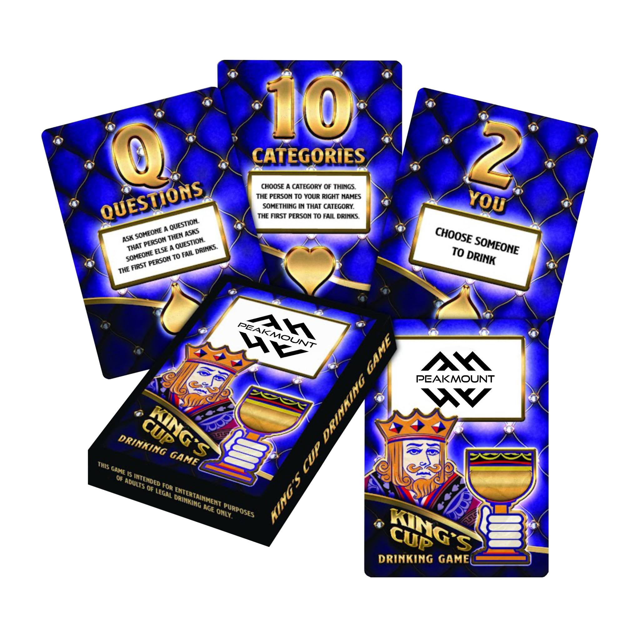 King's Cup Game Playing Card (Q669122)