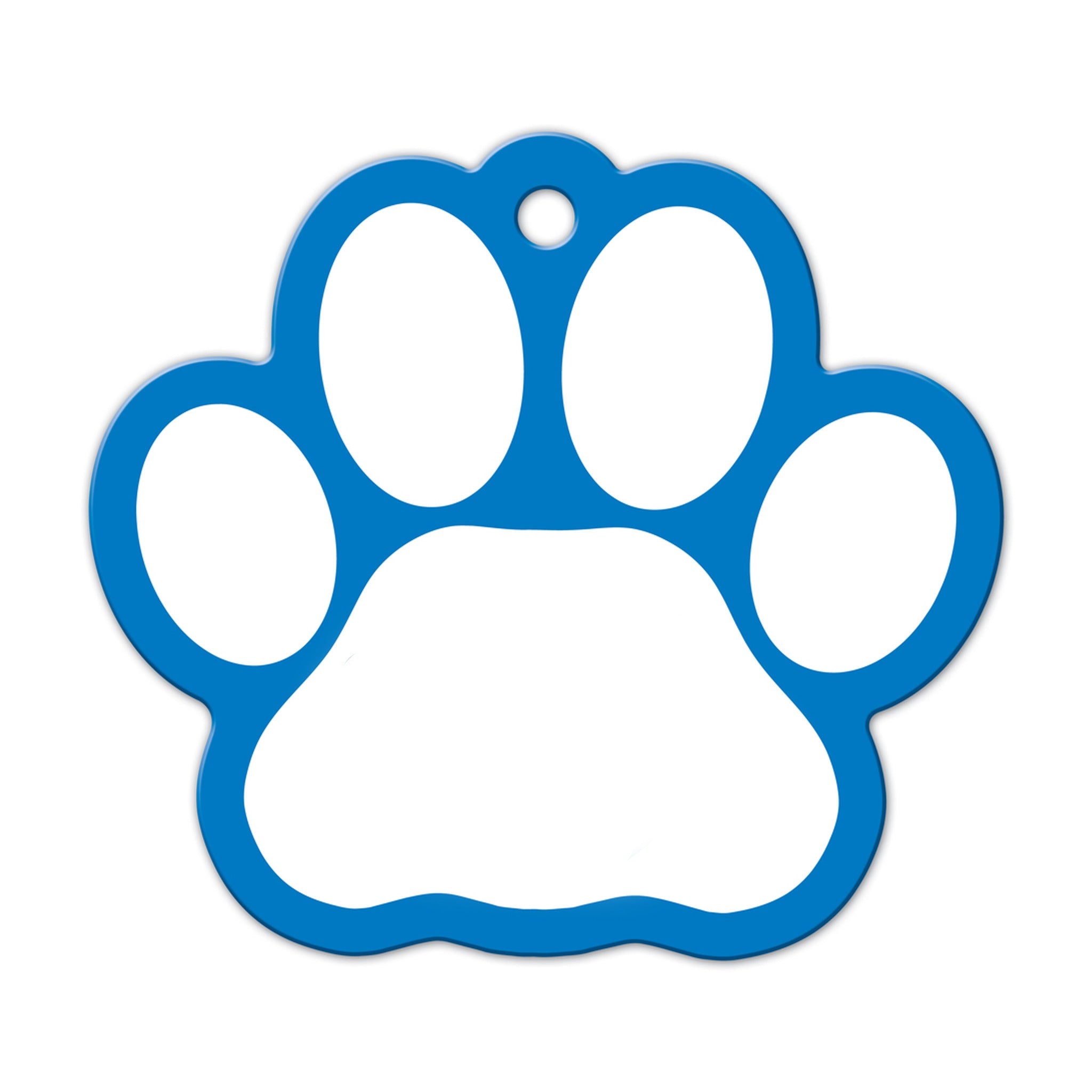 Paw Print Shaped Luggage Tag (Q669322)