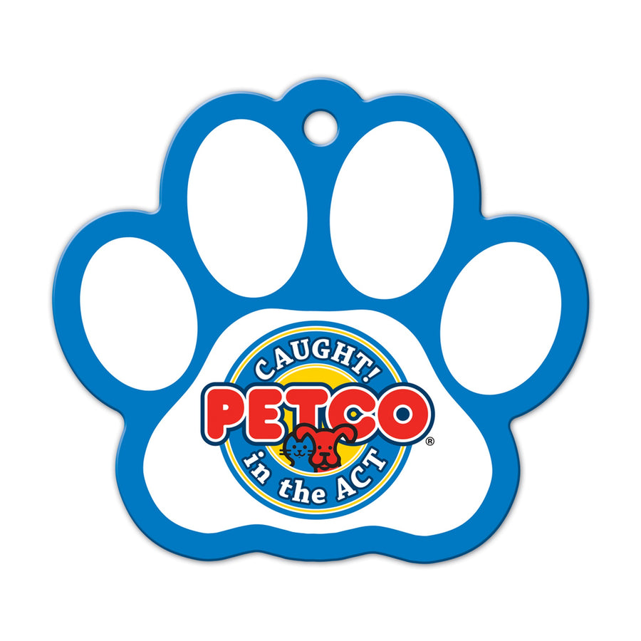 Paw Print Shaped Luggage Tag (Q669322)