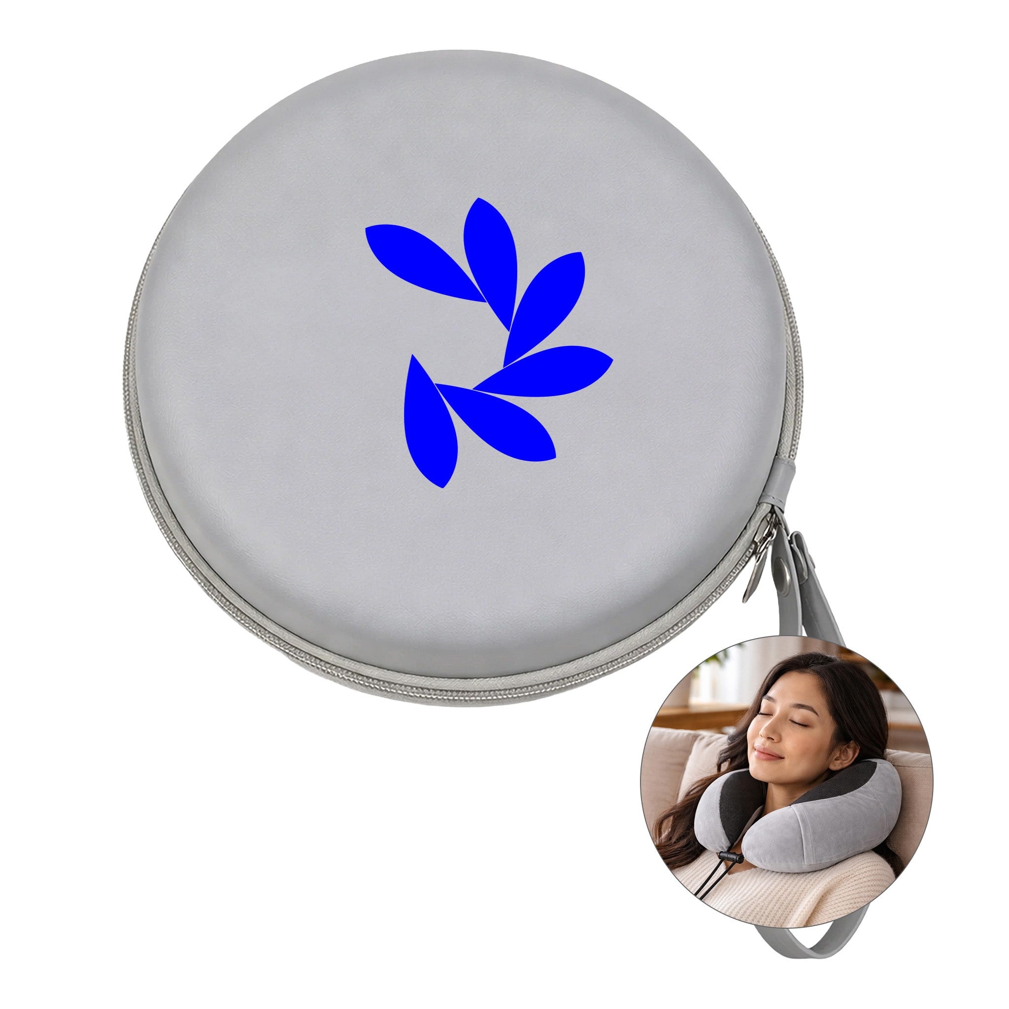 CloudRest Memory Foam Neck Pillow  Imprinted with Logo (Q669532)