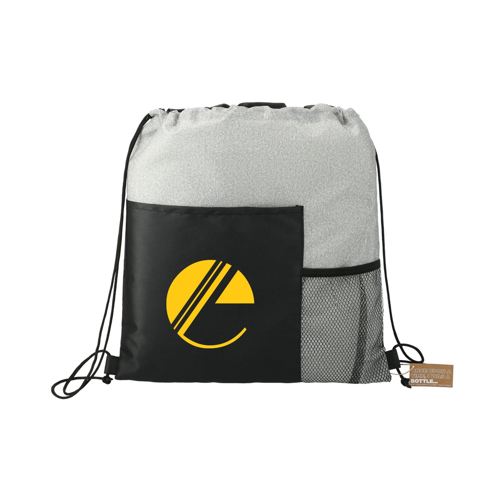 Cycle RPET Drawstring Bag  Imprinted with Logo (Q670722)