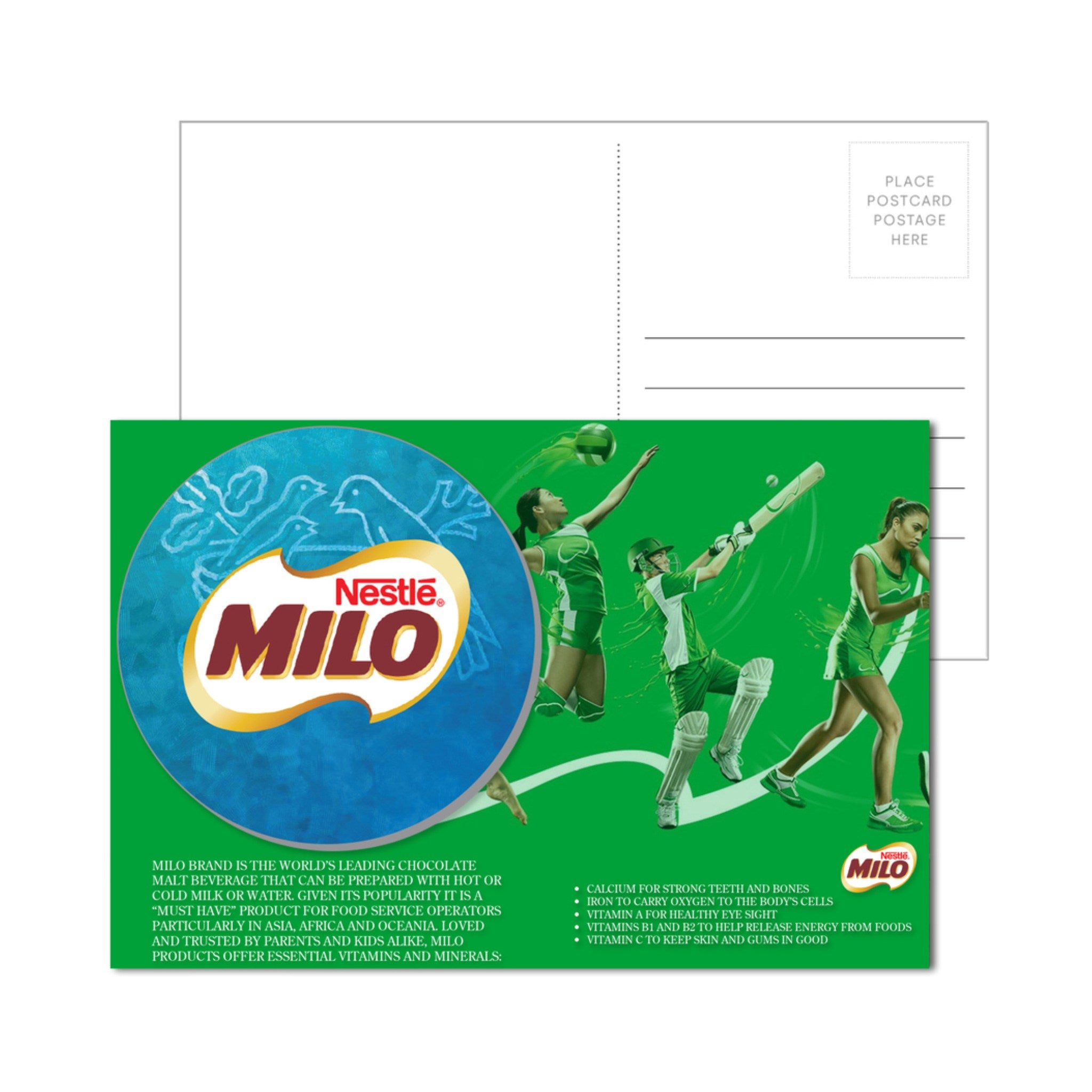 Post Card with Full Color Rubber Coaster 6" x 4" (Q673111)