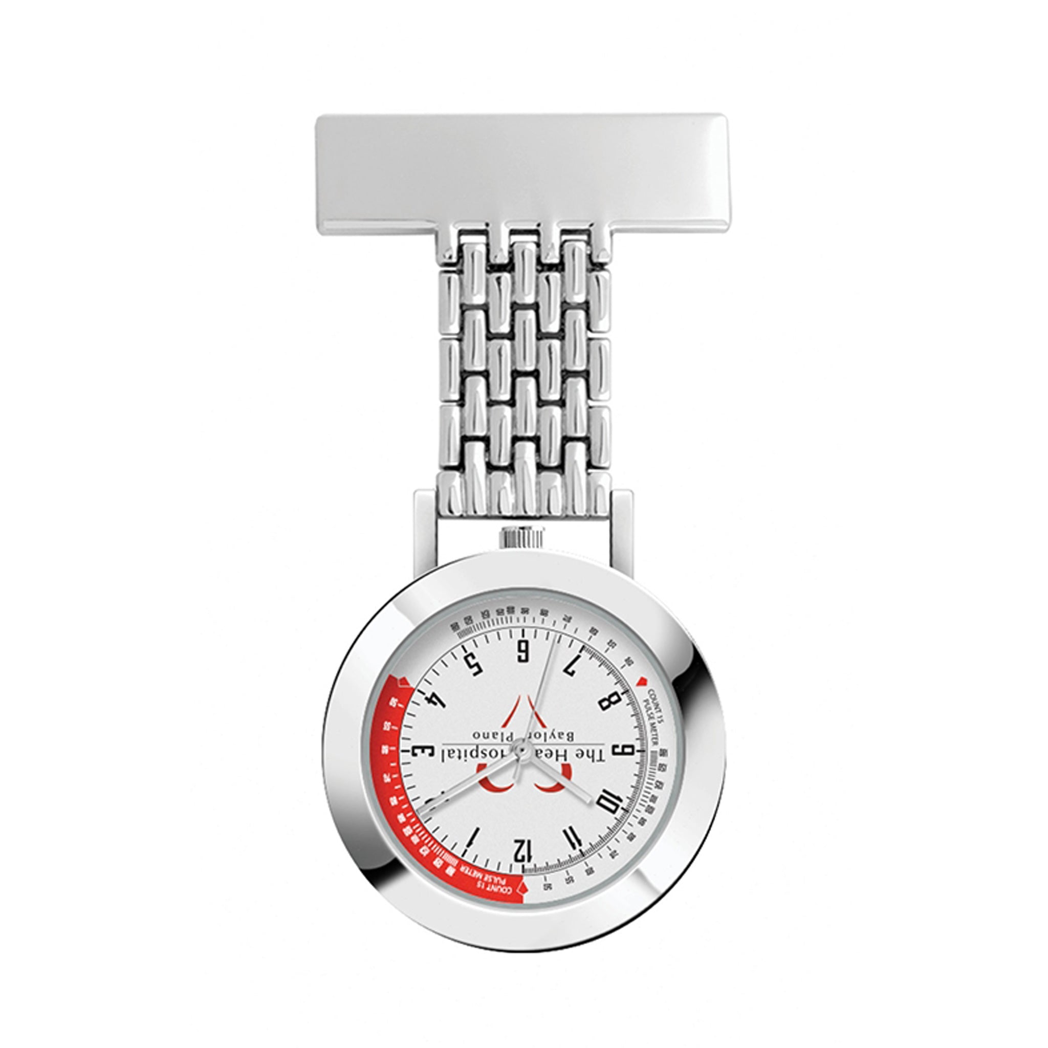 Nurse Style Unisex Clip Watch  Imprinted with Logo (Q673222)