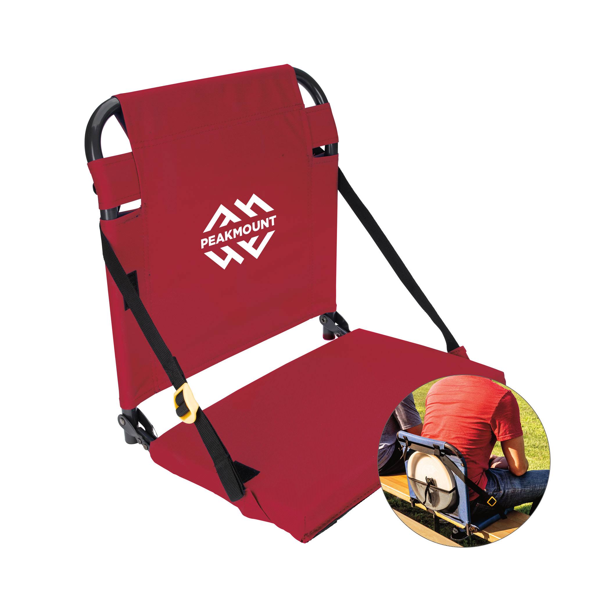 GCI Outdoor™ BleacherBack™ Stadium Seat  Imprinted with Logo (Q673722)