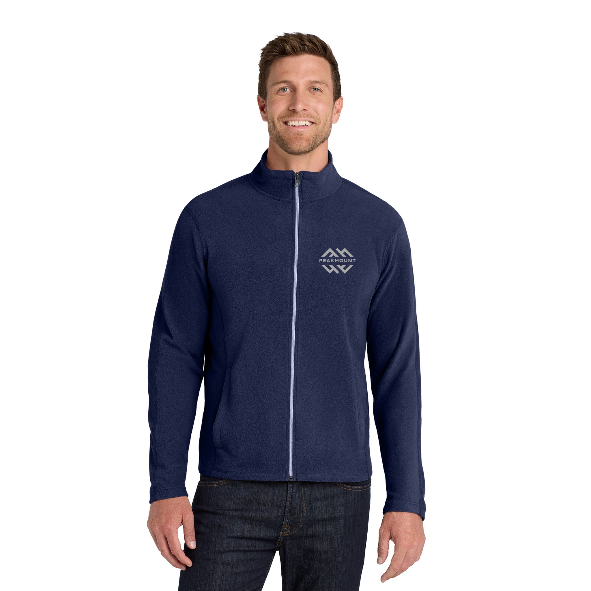 Port Authority® Microfleece Jacket  Imprinted with Logo (Q674265)
