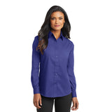Port Authority® Ladies Long Sleeve Value Poplin Shirt (Q675235)