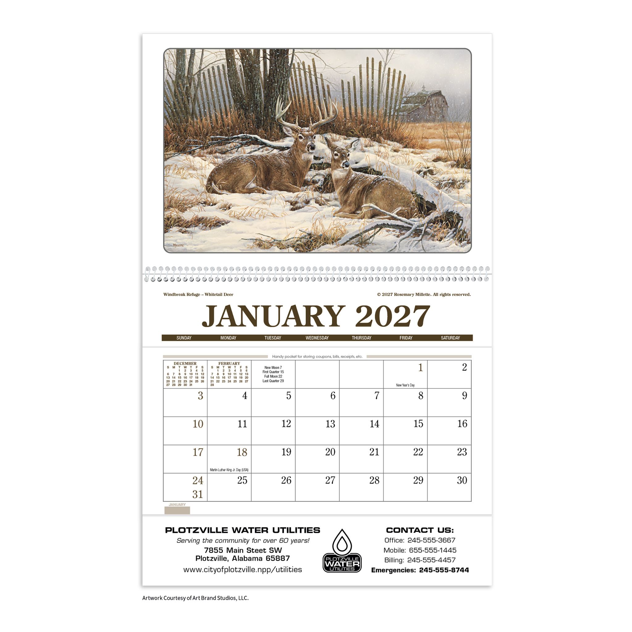Wildlife Art Pocket Calendar (Q675722)