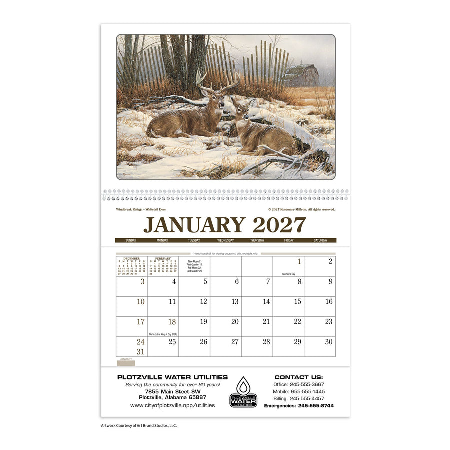Wildlife Art Pocket Calendar (Q675722)