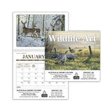 Wildlife Art Pocket Calendar  Imprinted with Logo (Q675722)