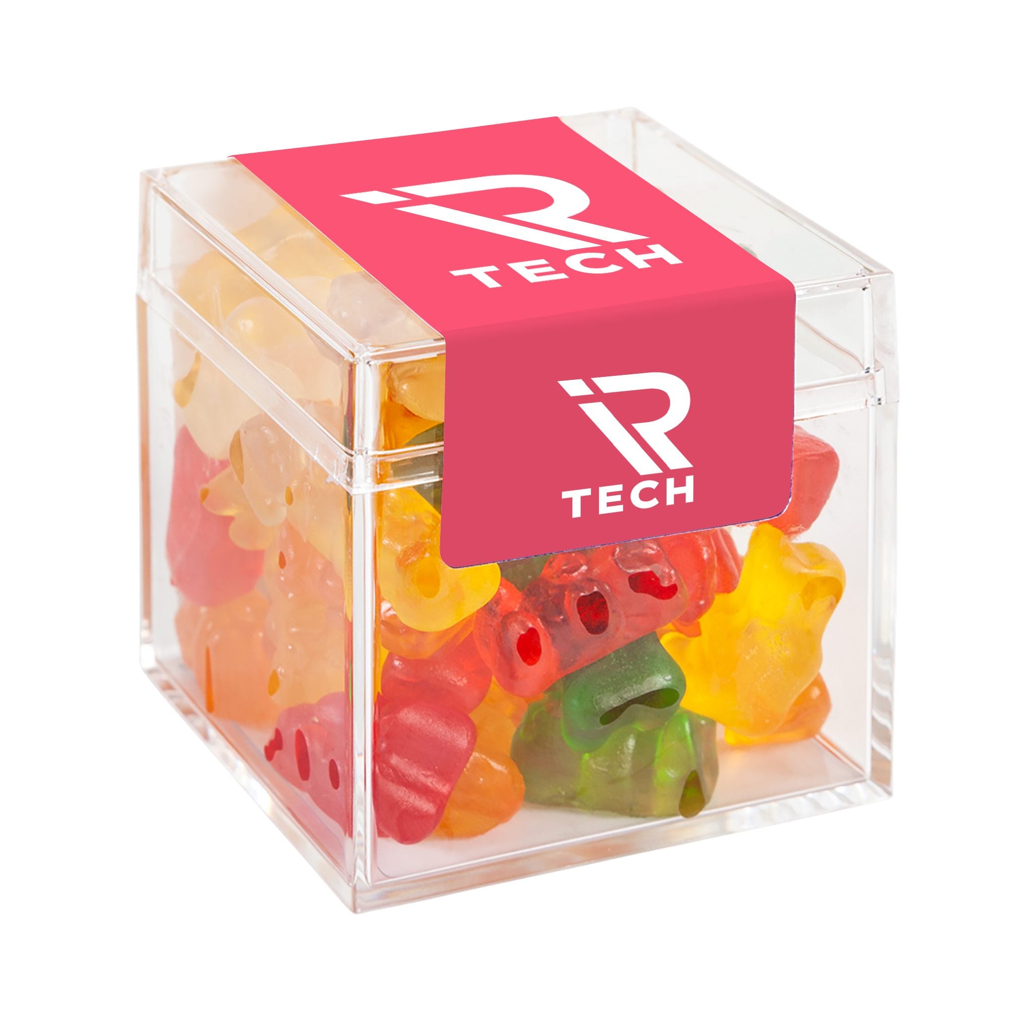 Clever Candy Sweet Boxes - Gummy Bears  Imprinted with Logo (Q676222)