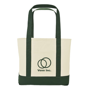 Large Canvas Tote - Green (Q676532)