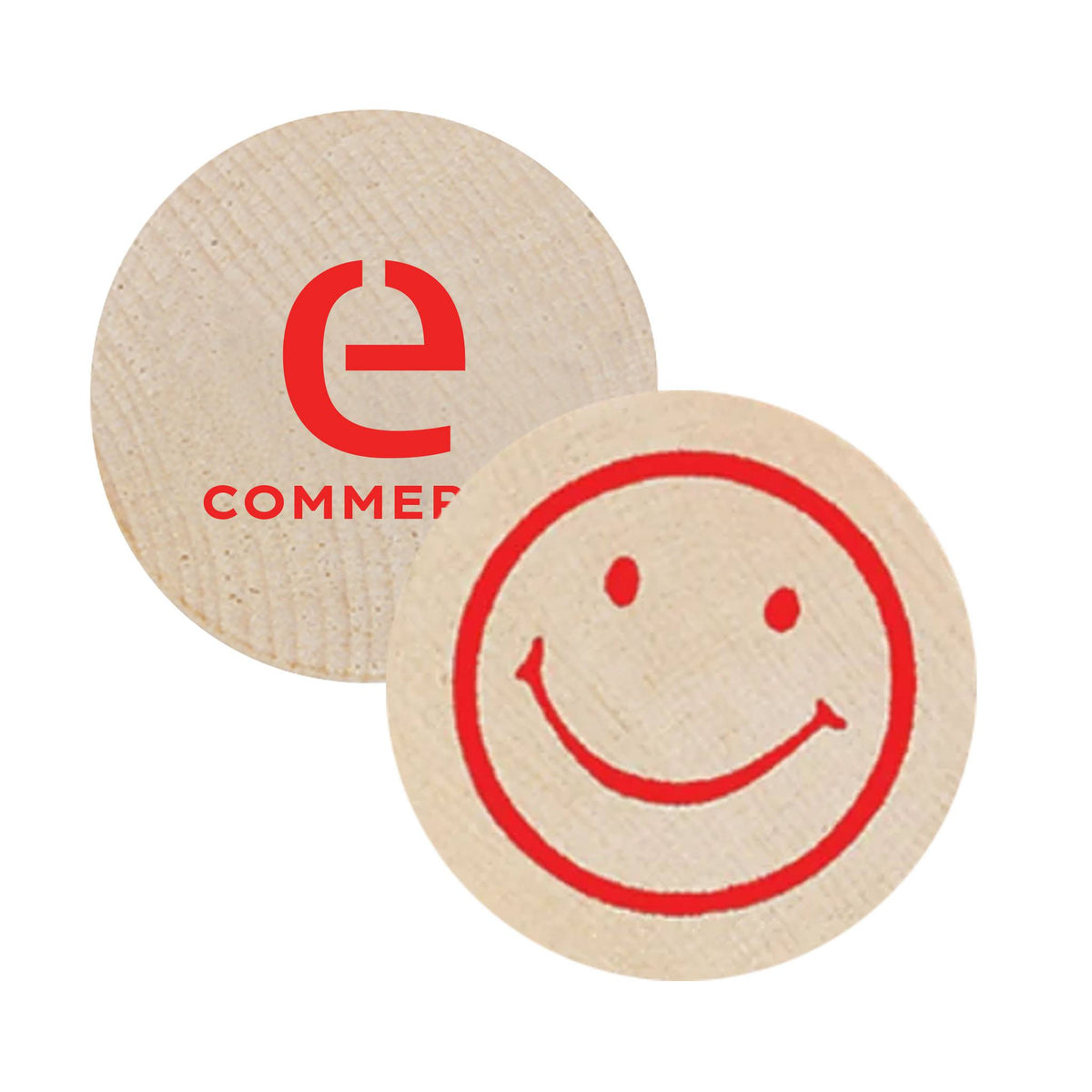 Smiley Wooden Nickels (Q678411)