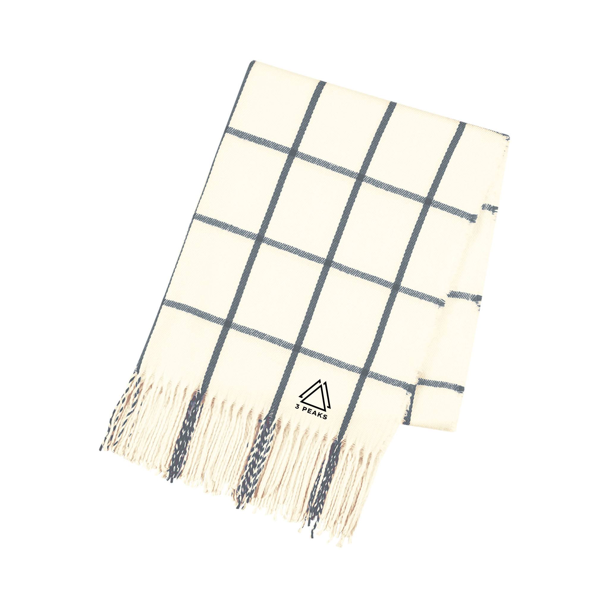 Charleston Fringed Scarf  Imprinted with Logo (Q679211)