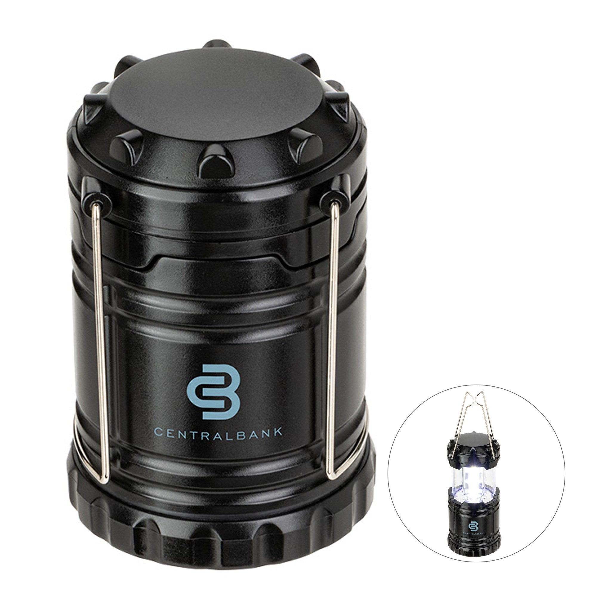 Best Buddy Tools® Retro Rechargeable Pop Up COB Lantern  Imprinted with Logo (Q680922)