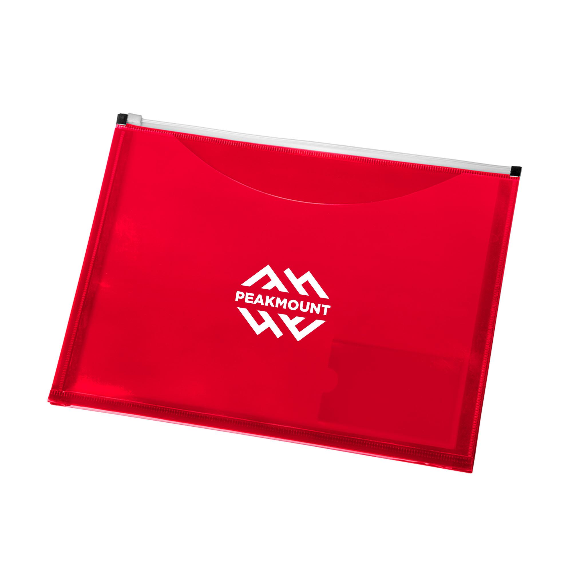 Zip-It Travel Document Holder  Imprinted with Logo (Q681011)