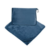 En Route rPET Travel Blanket With Trolley Pillow Pouch (Q681632)