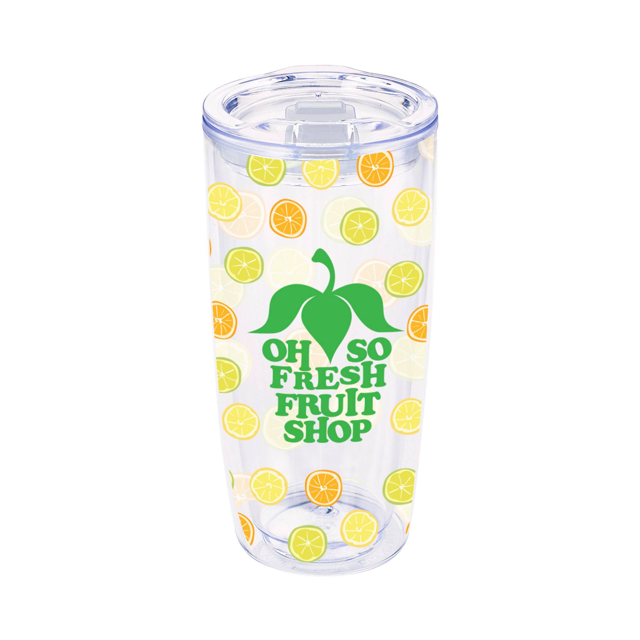 19 Oz. Everest Clarity Tumbler With Insert  Imprinted with Logo (Q681822)