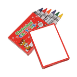 6 Pack Christmas Crayons (Q682411)