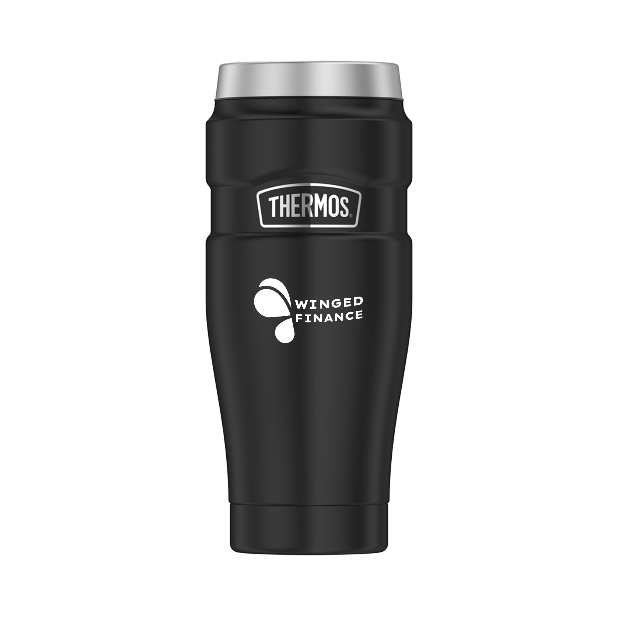 16 Oz. Thermos® Stainless King™ Travel Tumbler  Imprinted with Logo (Q682522)