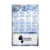 XL Magnetic Calendars  Imprinted with Logo (Q683432)