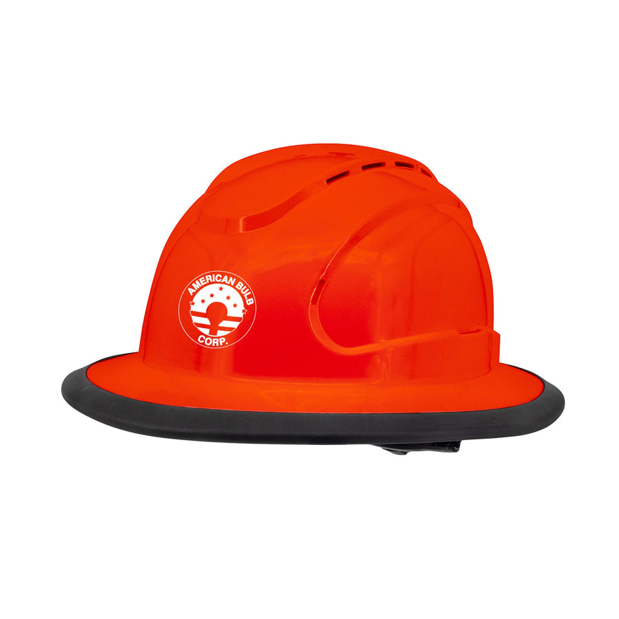The Judge 6-Point Ratchet Type I Vented Full Brim Hard Hat (Q683532)
